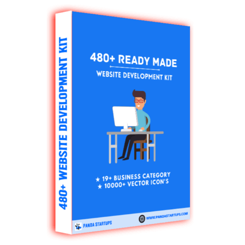 480+ Ready-Made Website Development Kit